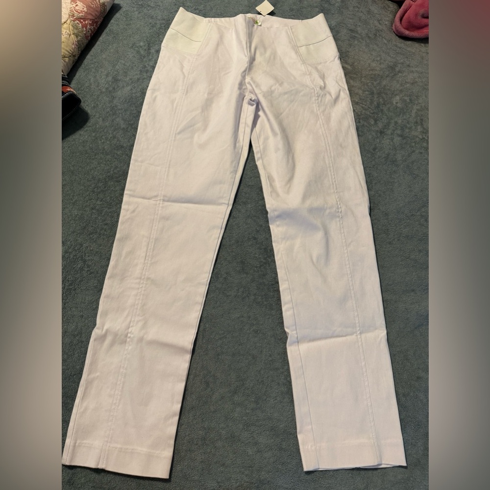 Check it out Womans plus white 2XL pants